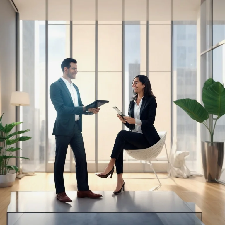 Luxuriöses Apartment-Interieur